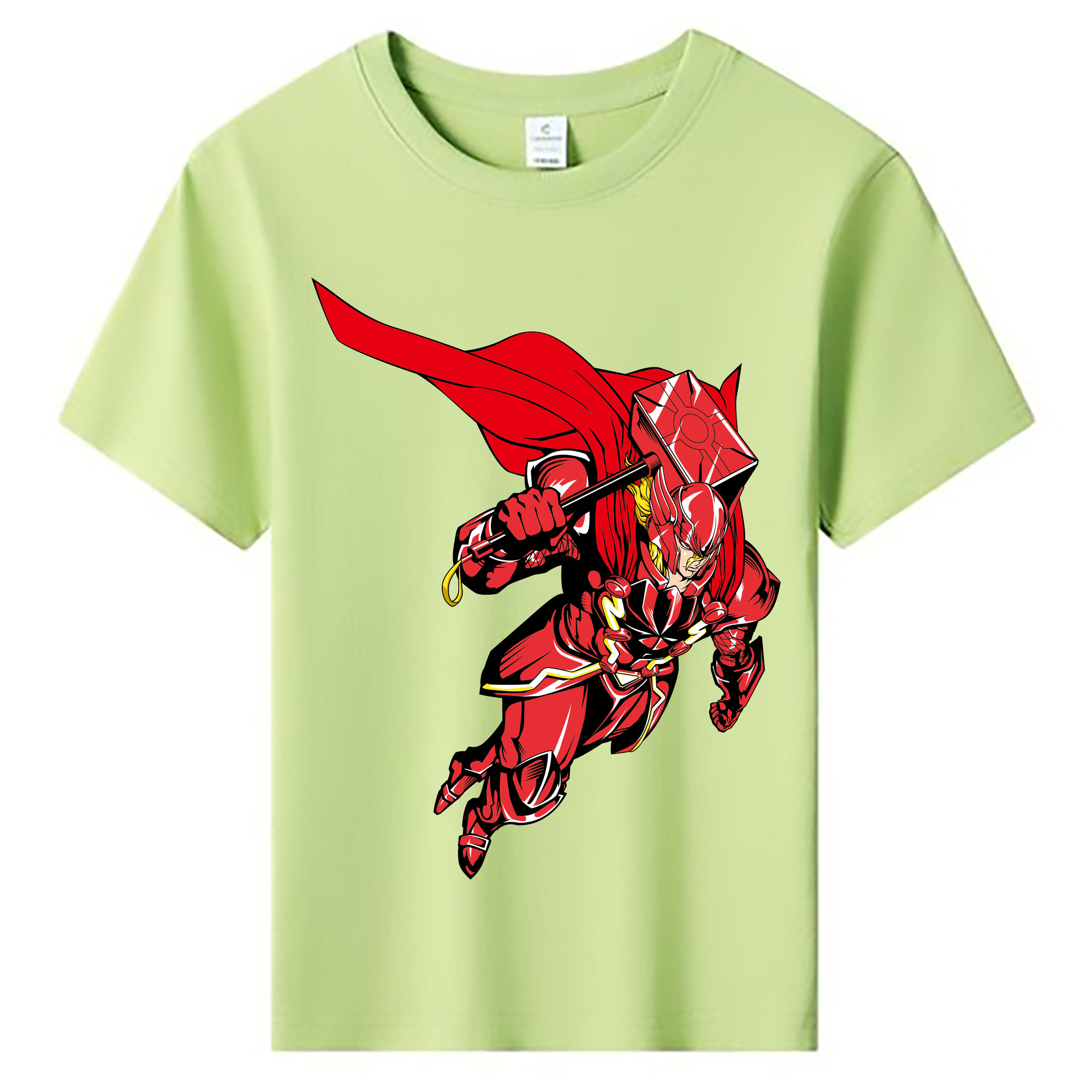 （画像用） アベンジャーズ The Avengers 綿100％キッズTシャツ（フロントプリント）